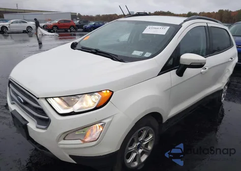 2020 Ford Ecosport Se из США, поврежденный, VIN MAJ6S3GL3LC393555
